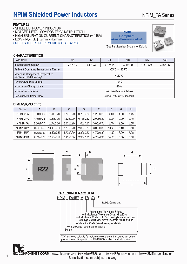 NPIM74PAR20YTRQYF_8917007.PDF Datasheet