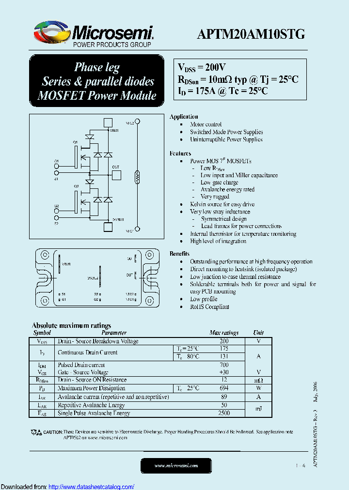 APTM20AM10STG_8917335.PDF Datasheet