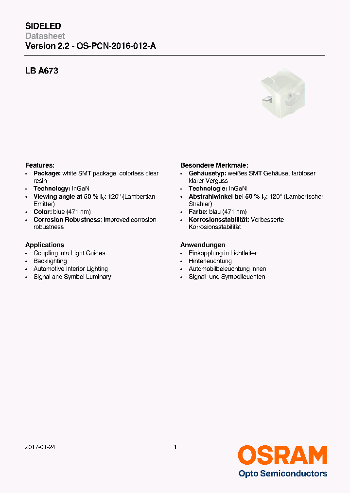 LBA673-17_8918530.PDF Datasheet