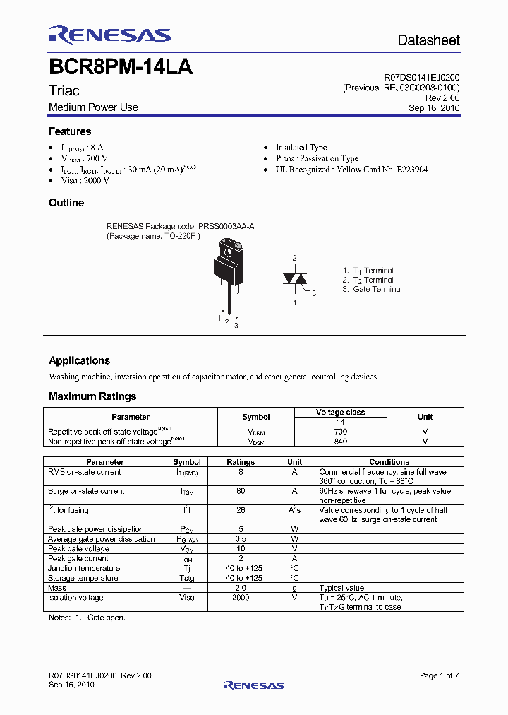 BCR8PM-14LA-15_8918443.PDF Datasheet