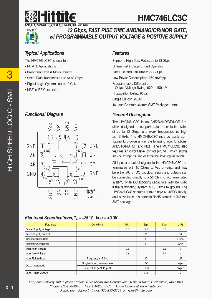 HMC746LC3C-10_8918350.PDF Datasheet
