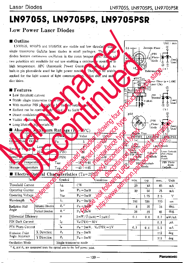 LN9705PS_8918790.PDF Datasheet