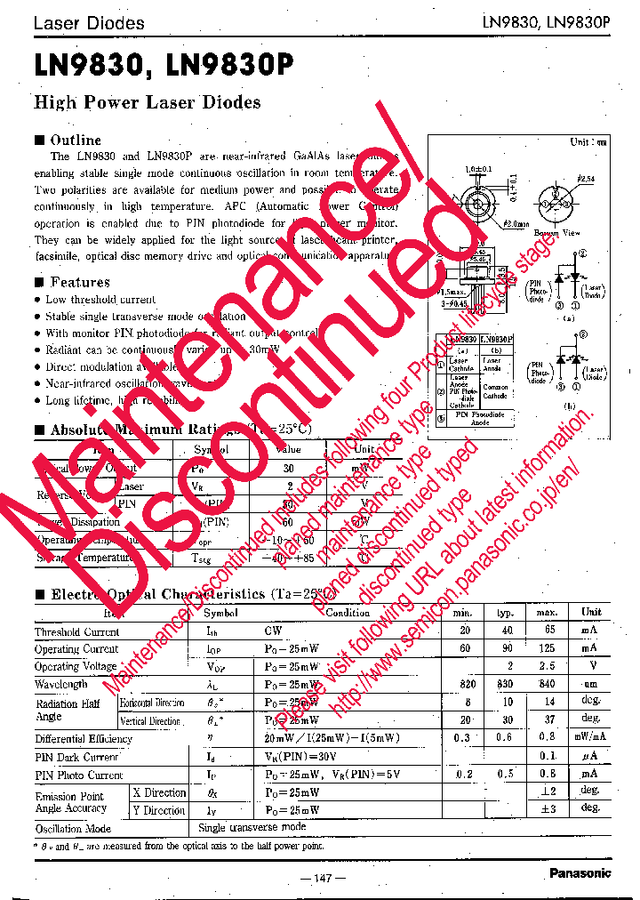 LN9830P_8918799.PDF Datasheet