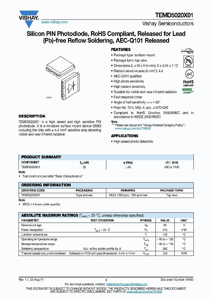 TEMD5020X01-11_8918834.PDF Datasheet