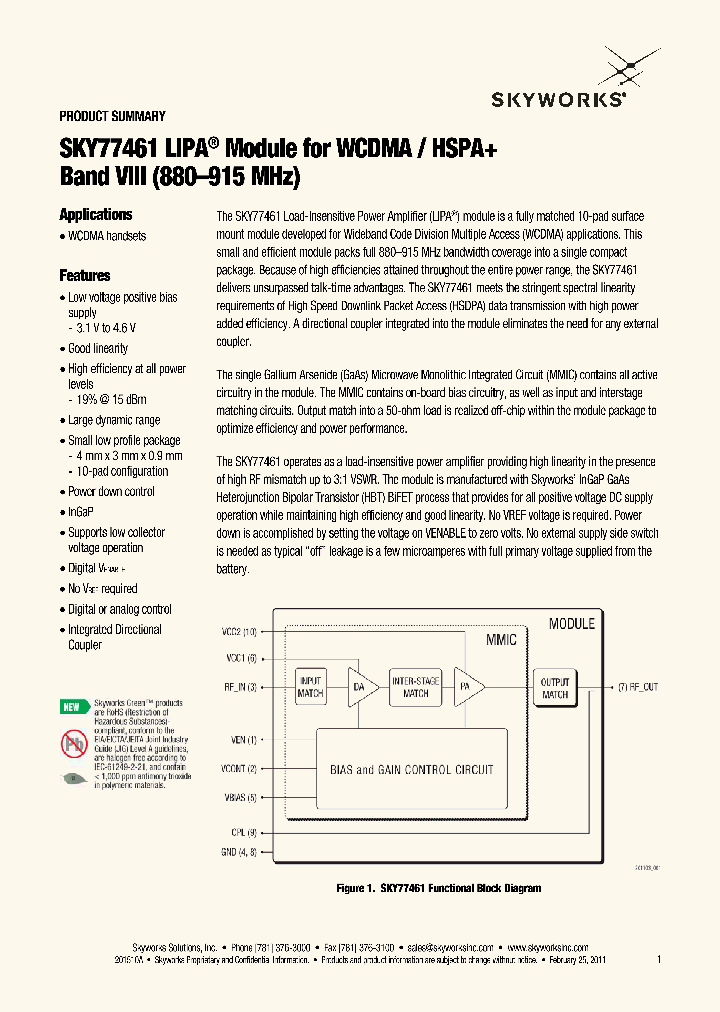 SKY77461_8919116.PDF Datasheet