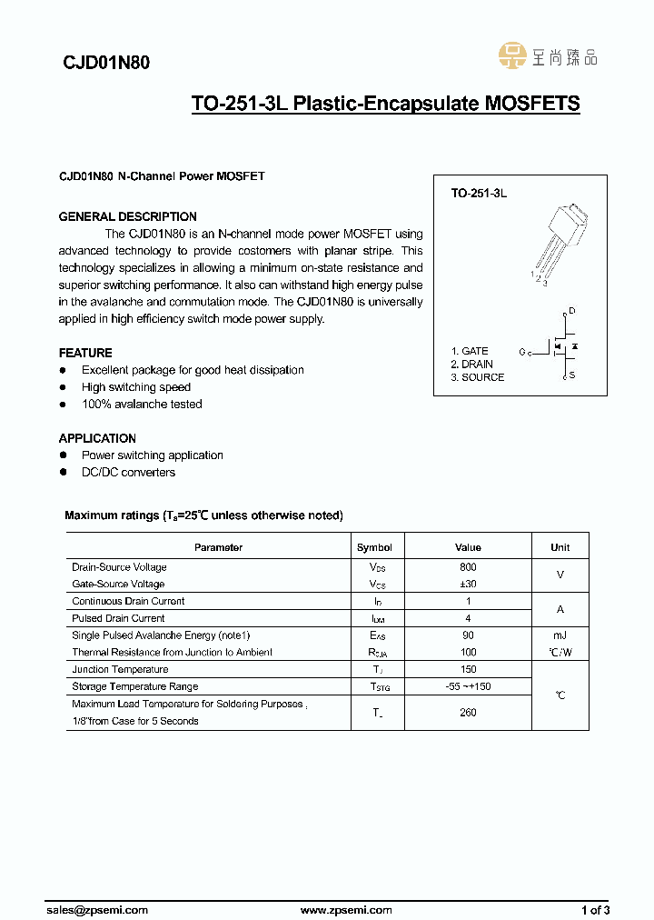 TO-251-3L_8919393.PDF Datasheet