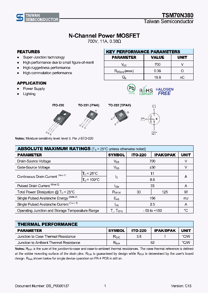 TSM70N380CPROG_8920285.PDF Datasheet