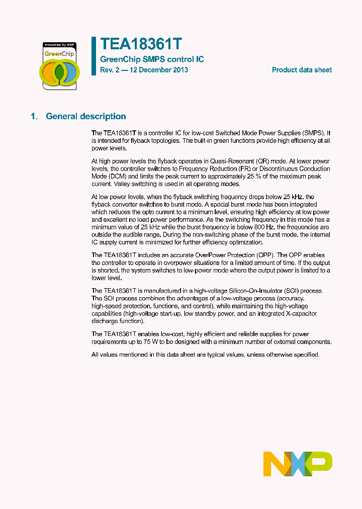 TEA18361T_8920734.PDF Datasheet