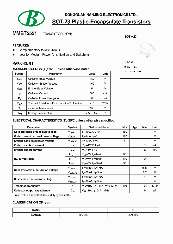 MMBT5551_8921032.PDF Datasheet