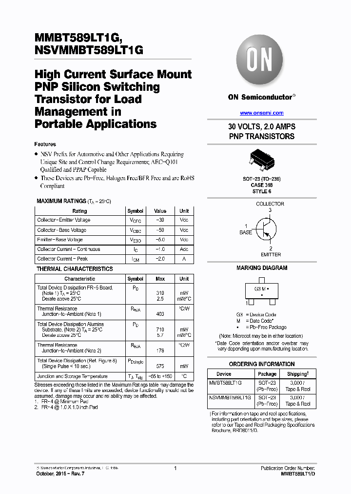 MMBT589LT1G_8921929.PDF Datasheet