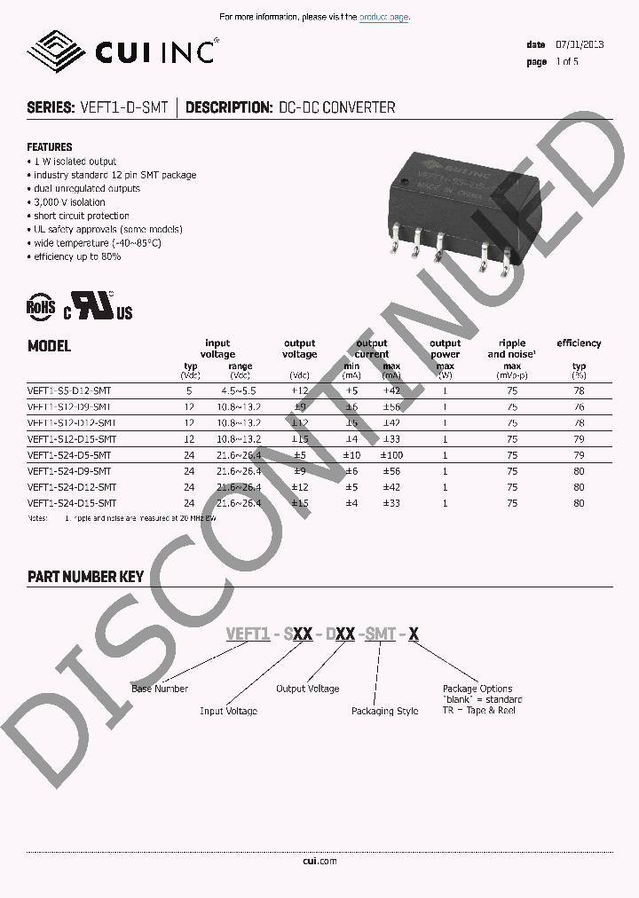 VEFT1-S12-D9-SMT_8921958.PDF Datasheet