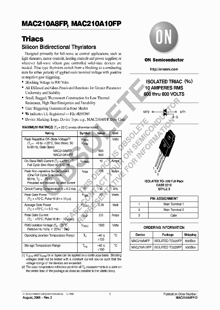 MAC210A10FP_8921900.PDF Datasheet