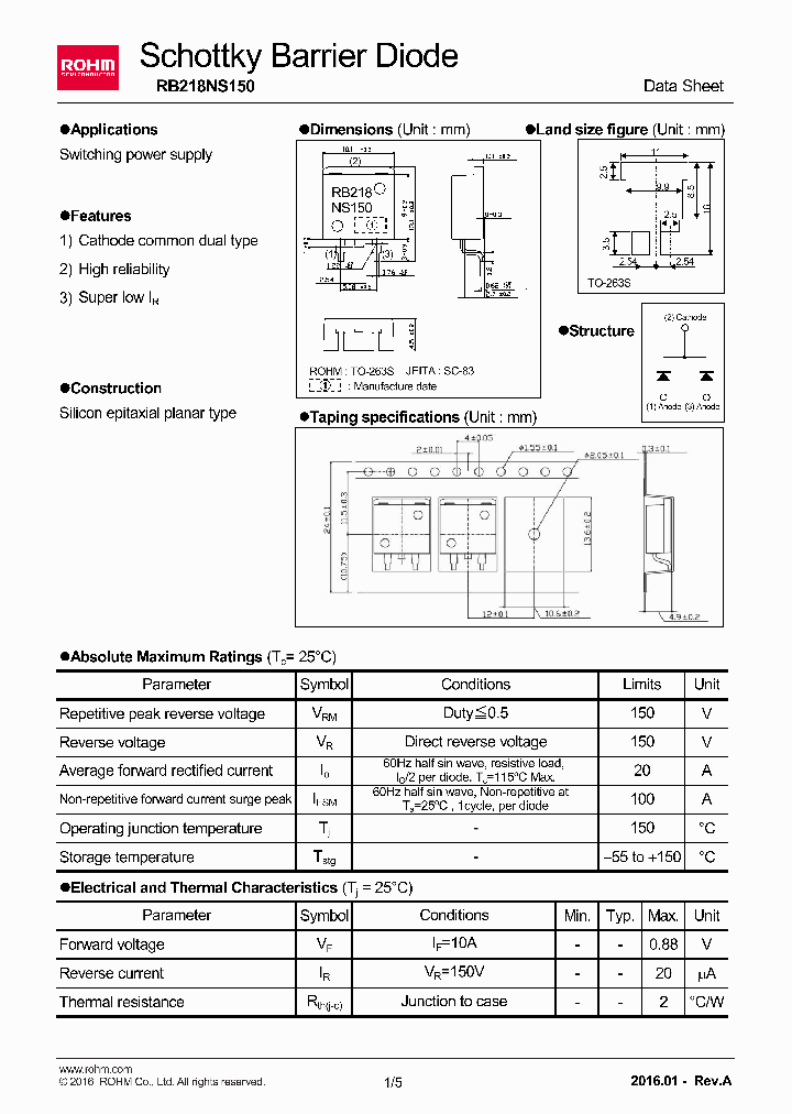 RB218NS150_8922304.PDF Datasheet