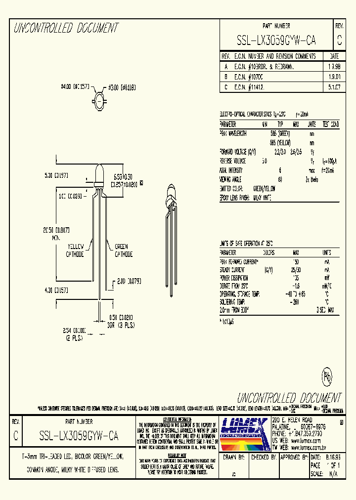SSL-LX3059GYW-CA_8922551.PDF Datasheet