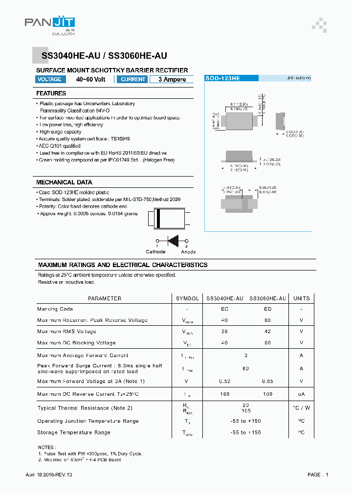 SS3060HE-AU-R1-000A1_8922649.PDF Datasheet