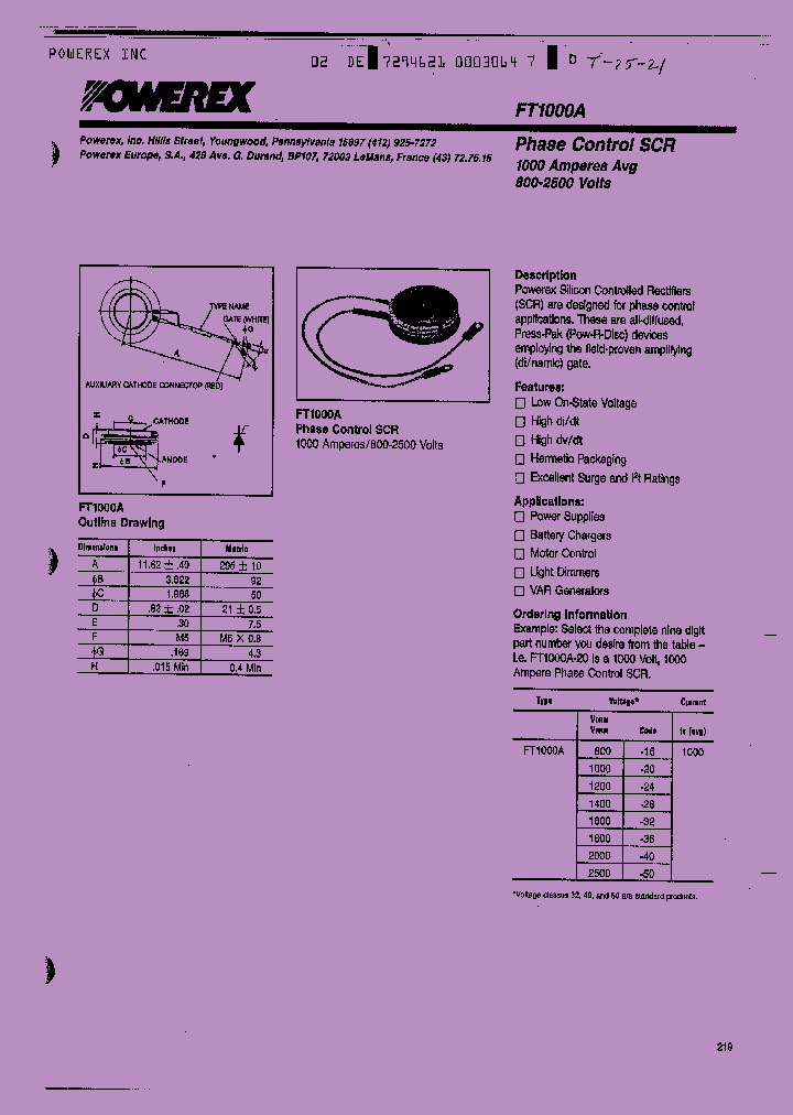 FSYE913A0R_8923406.PDF Datasheet