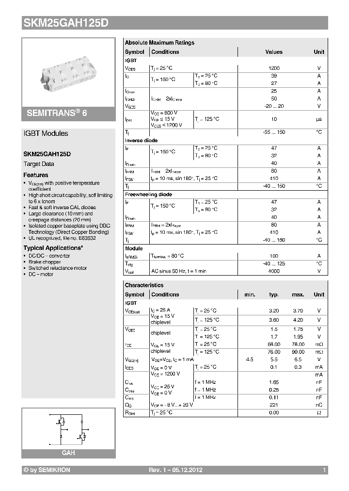 SKM25GAH125D_8923218.PDF Datasheet