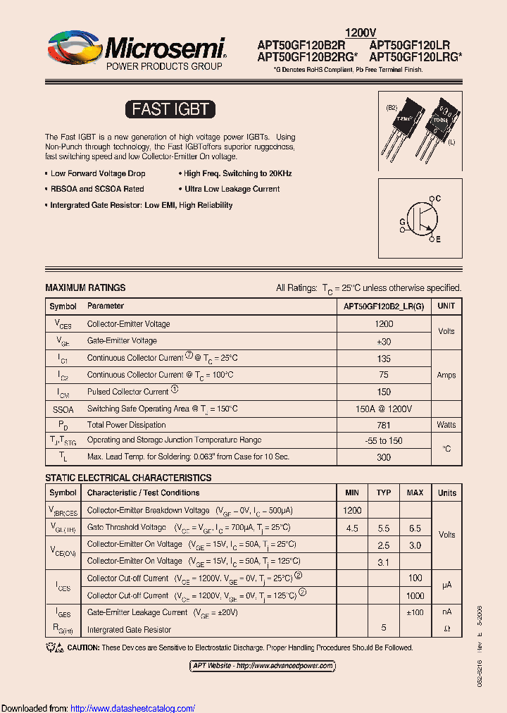 APT50GF120B2RG_8923422.PDF Datasheet