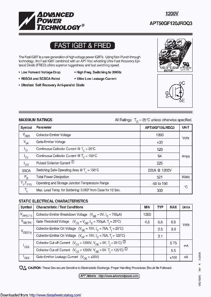 APT50GF120JRDQ3_8923423.PDF Datasheet