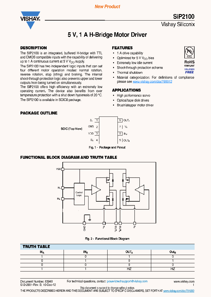 SIP2100_8923634.PDF Datasheet