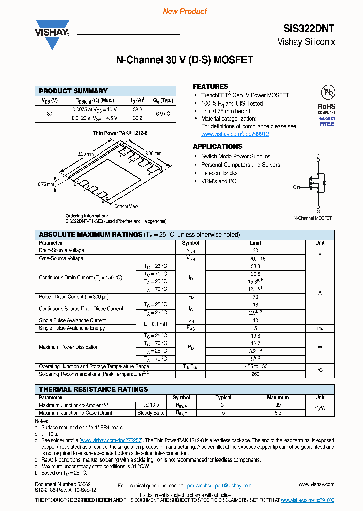 SIS322DNT_8924396.PDF Datasheet