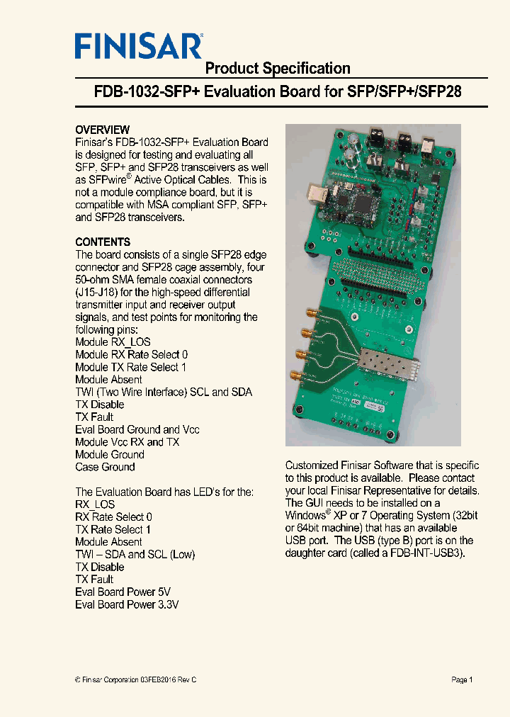 FDB-1032-SFP_8924339.PDF Datasheet