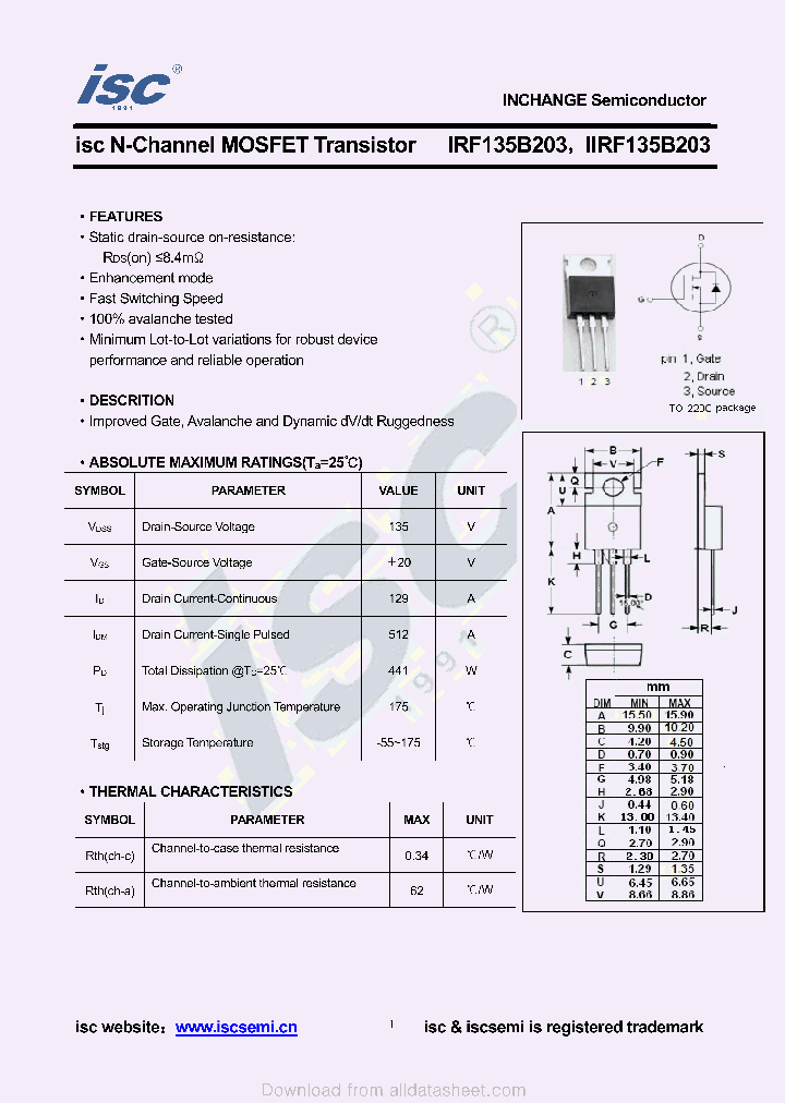 IIRF135B203_8924844.PDF Datasheet