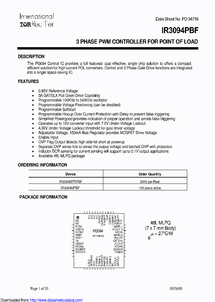 IR3094MPBF_8924917.PDF Datasheet