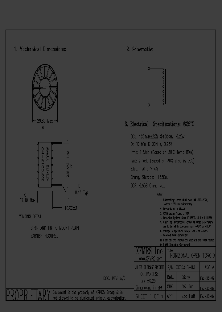 3XF0013-HO_8925820.PDF Datasheet