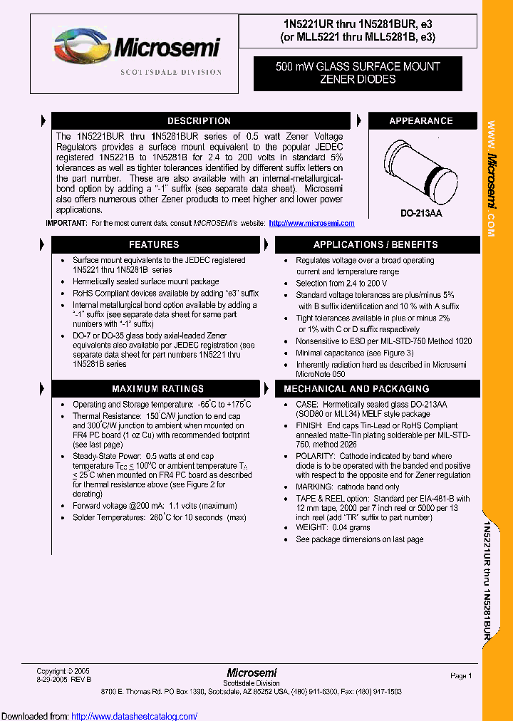 1N5281BUR_8926166.PDF Datasheet