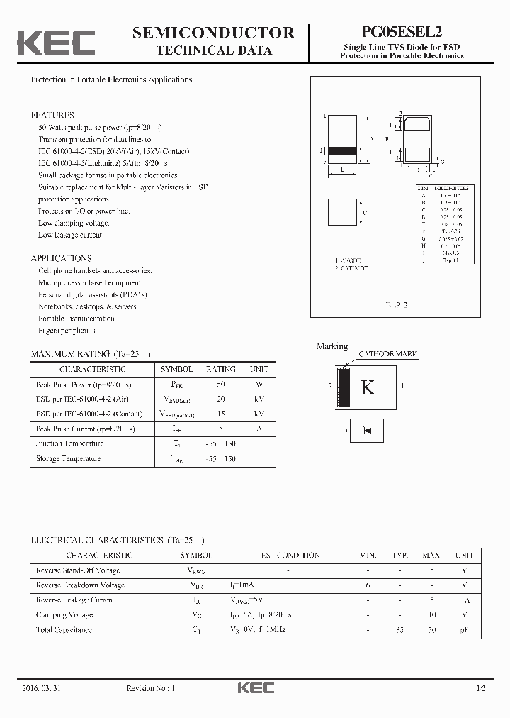 PG05ESEL2_8926602.PDF Datasheet