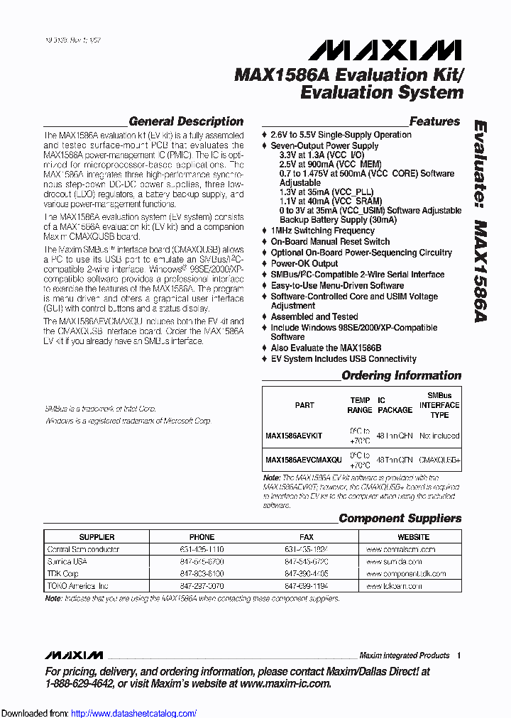 MAX1586AEVCMAXQU_8927140.PDF Datasheet