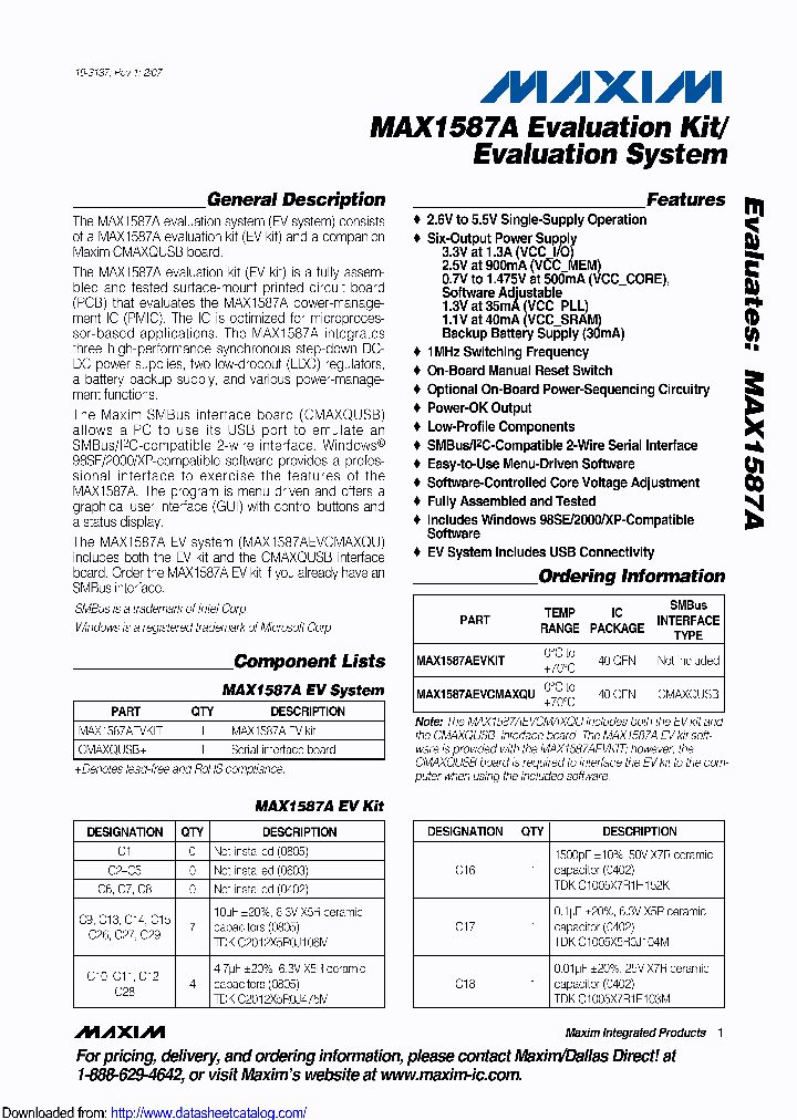 MAX1587AEVCMAXQU_8927141.PDF Datasheet