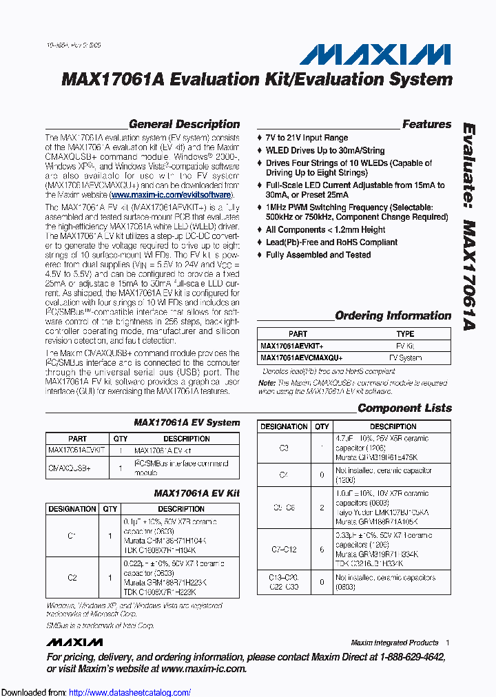 MAX17061AEVCMAXQU_8927144.PDF Datasheet