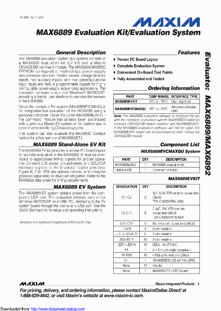 MAX6889EVCMAXQU_8927157.PDF Datasheet