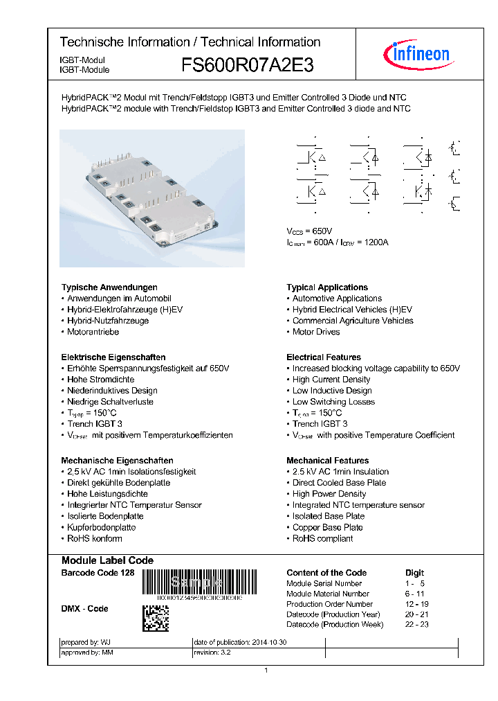 FS600R07A2E3_8927491.PDF Datasheet