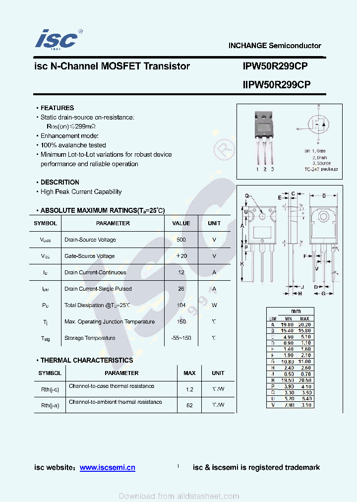 IIPW50R299CP_8927833.PDF Datasheet