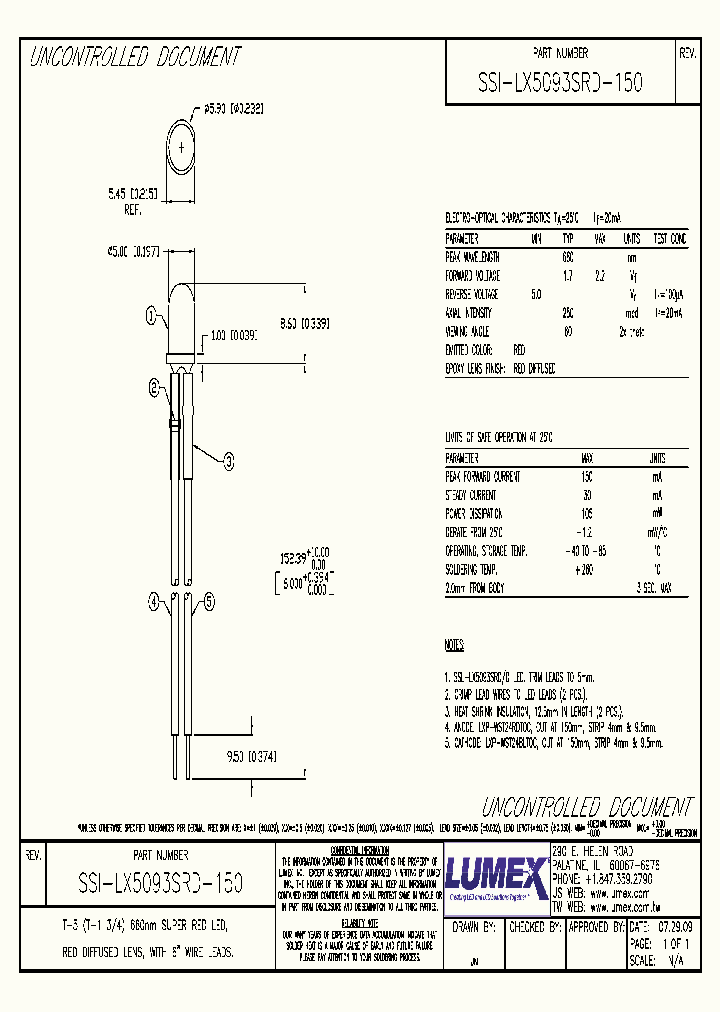 SSI-LX5093SRD-150_8928384.PDF Datasheet