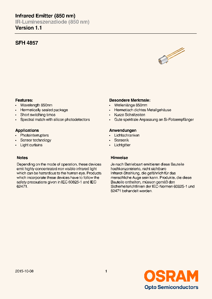 Q65111A6127_8928917.PDF Datasheet