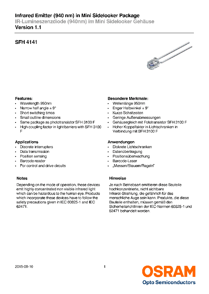 Q65111A6138_8928927.PDF Datasheet