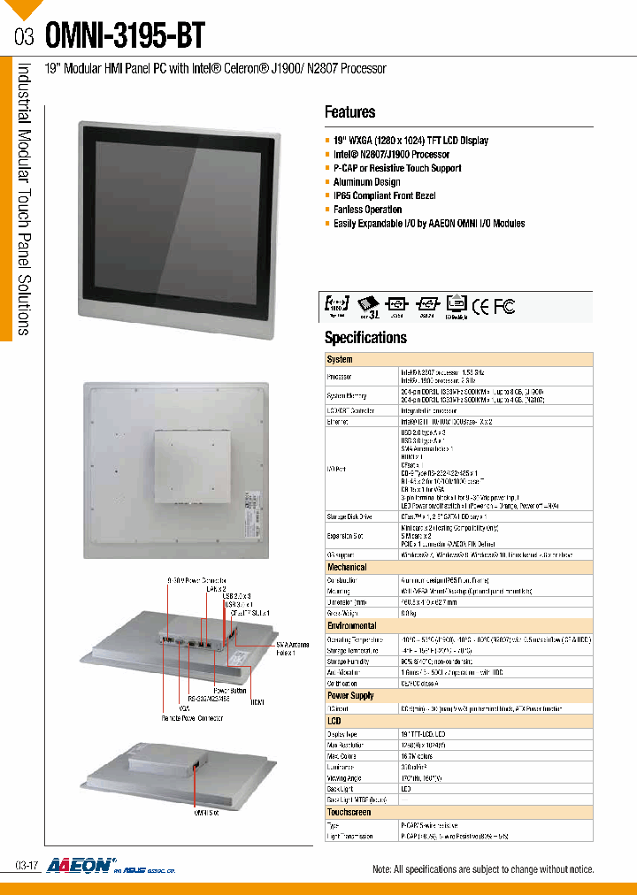 OMNI-3195HTTBT-A2-1010_8929148.PDF Datasheet