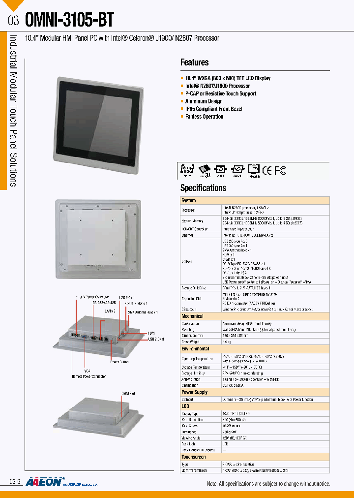 OMNI-310DHTTKIT-A1-1010_8929133.PDF Datasheet