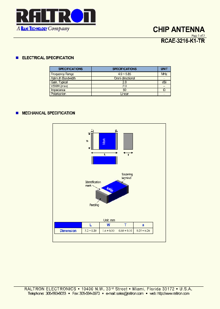 RCAE-3216-K1-TR_8929395.PDF Datasheet