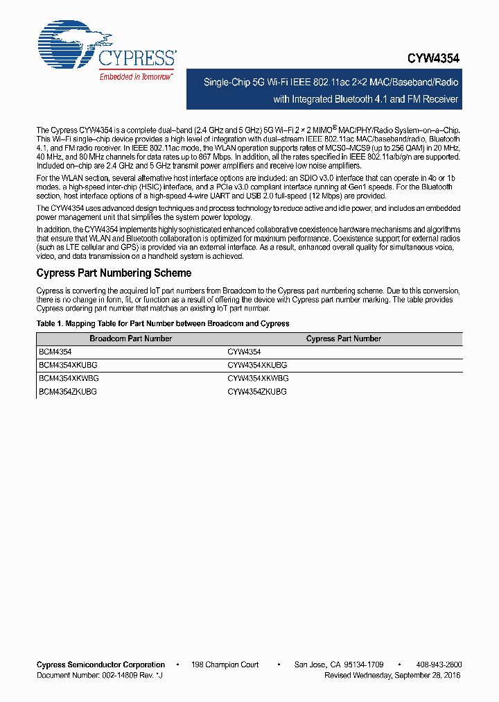 BCM4354_8929480.PDF Datasheet