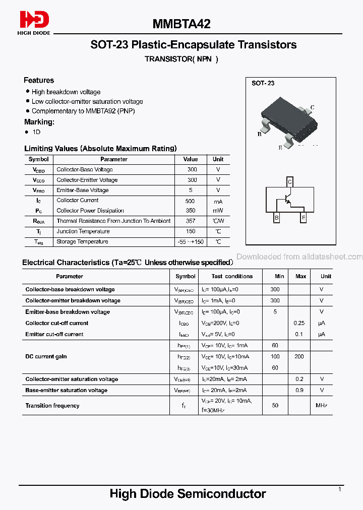 MMBTA42-28CH-29_8929910.PDF Datasheet