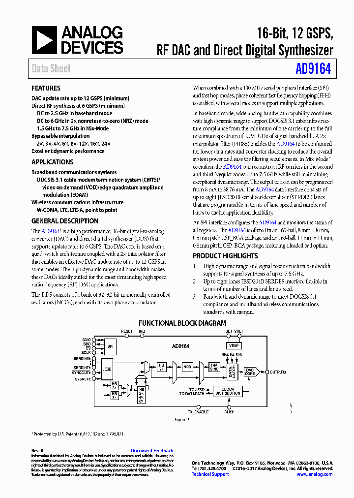 AD9164_8930616.PDF Datasheet