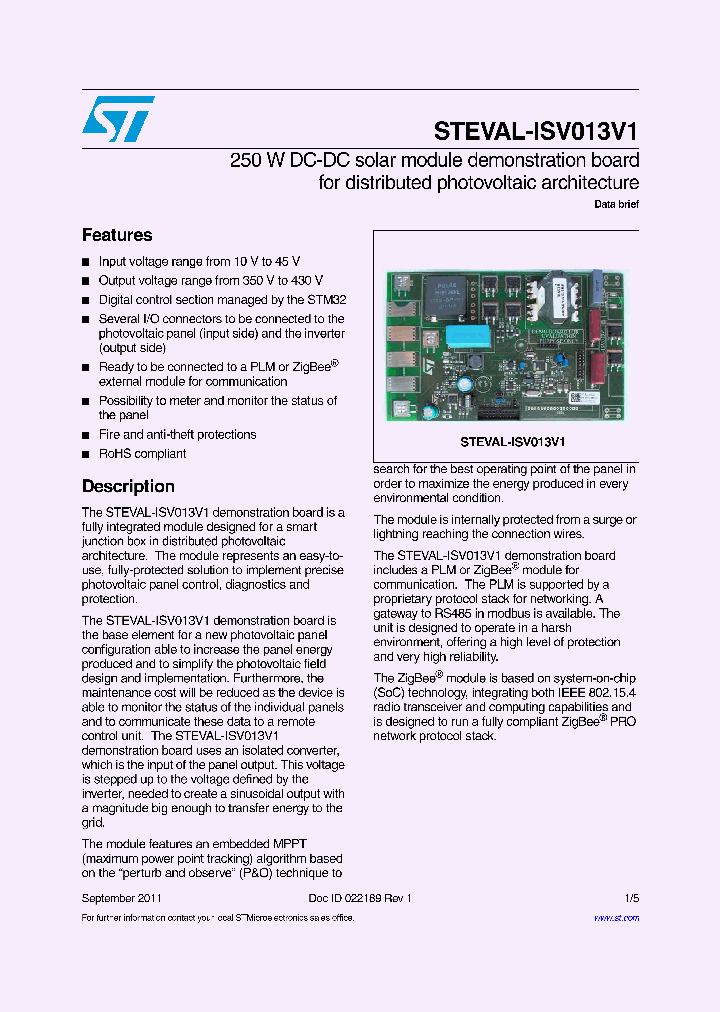 STEVAL-ISV013V1_8930996.PDF Datasheet