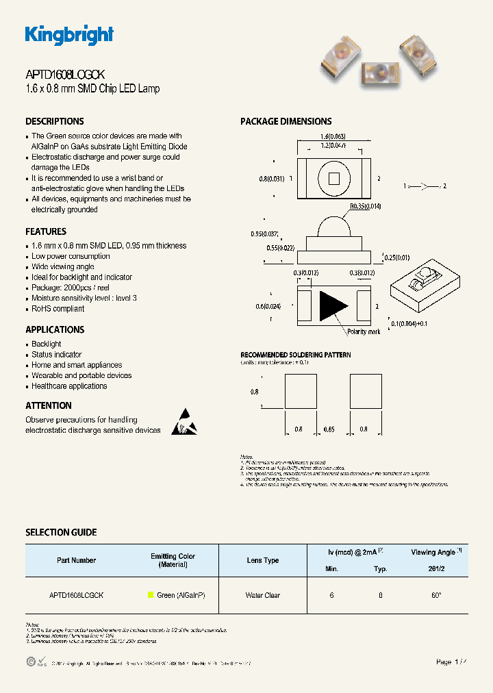 APTD1608LCGCK_8931446.PDF Datasheet