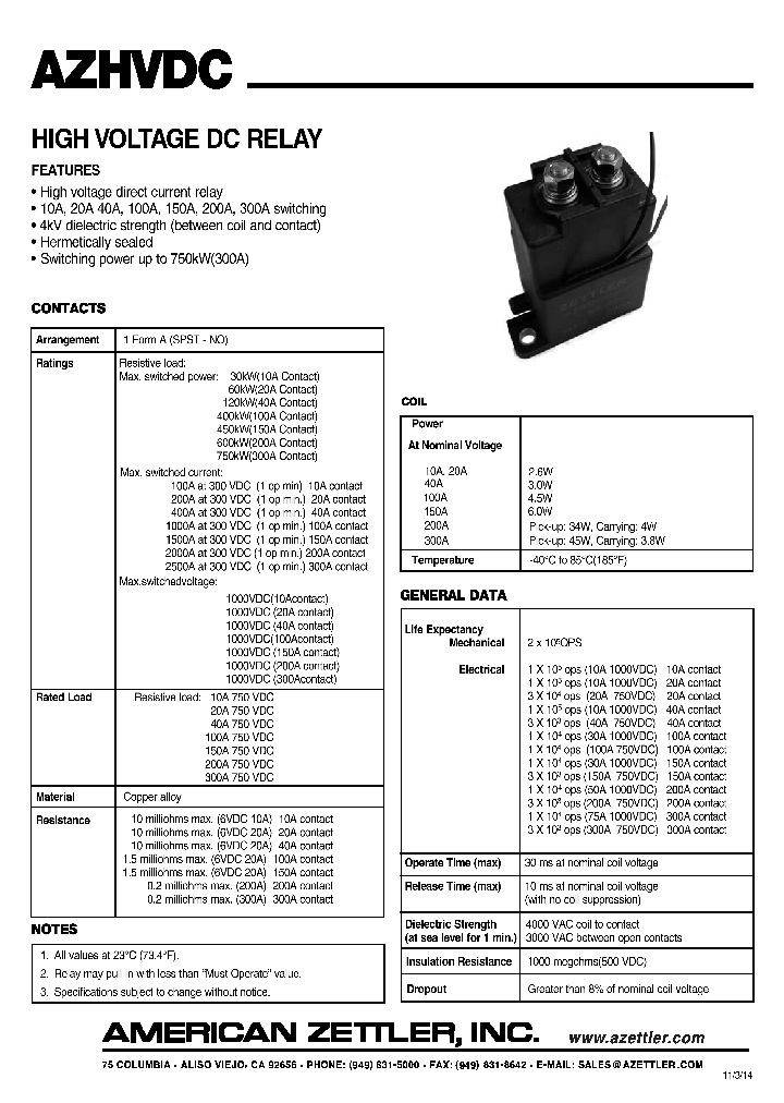AZHVDC_8931535.PDF Datasheet
