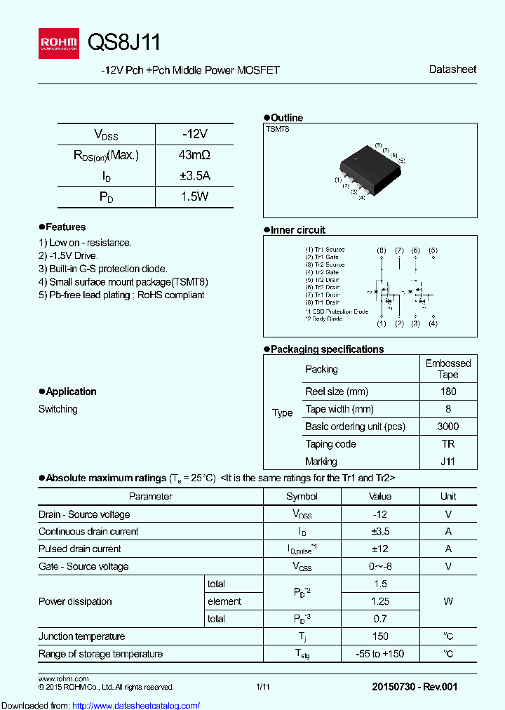 QS8J11_8931836.PDF Datasheet